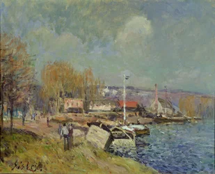 Die Seine bei Port-Marly, 1877